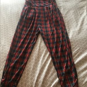 Flannel style jumper